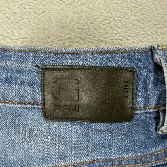 G Star RAW 3301 90’s Tapered Denim Jeans Women’s 26 x 32 US - Picture 10 of 16